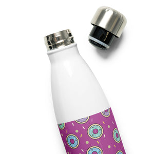 Donut Stainless Steel Water Bottle