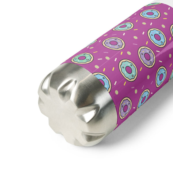 Donut Stainless Steel Water Bottle