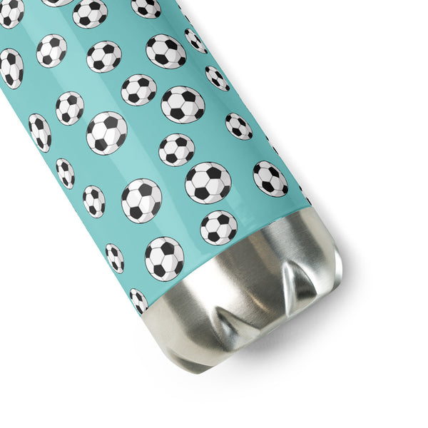 Football Stainless Steel Water Bottle