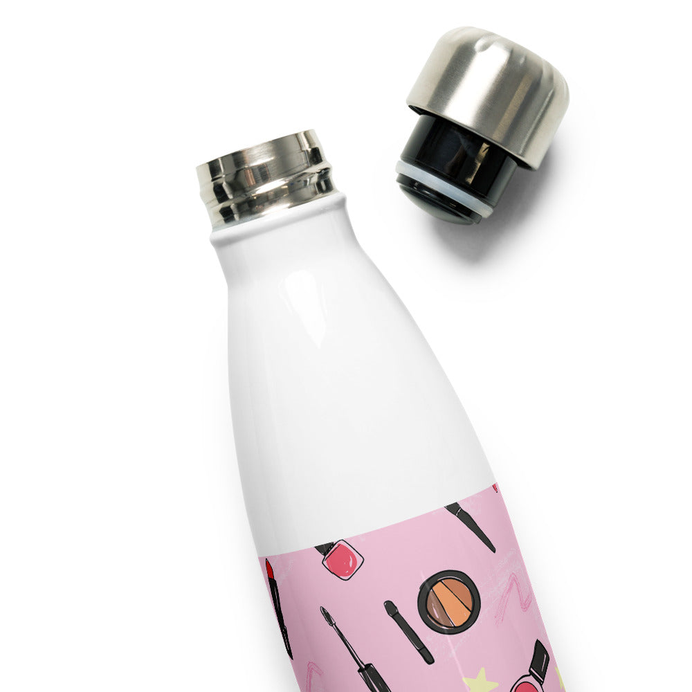 Makeup Stainless Steel Water Bottle