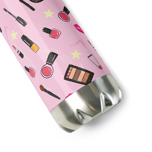 Makeup Stainless Steel Water Bottle