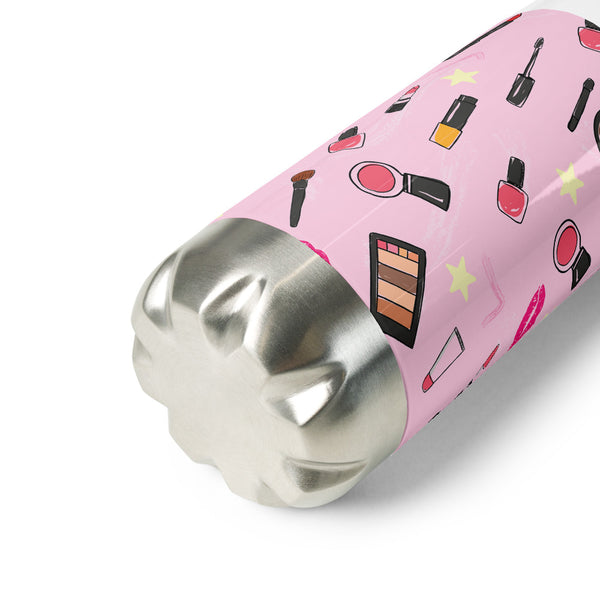 Makeup Stainless Steel Water Bottle