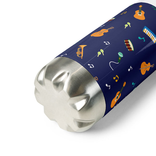 Music Stainless Steel Water Bottle