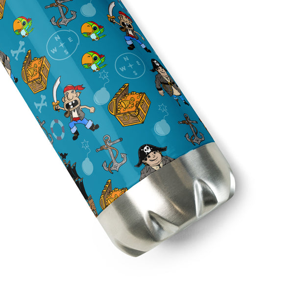 Pirate Stainless Steel Water Bottle