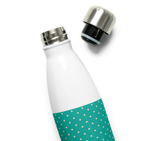 Polkadot Stainless Steel Water Bottle