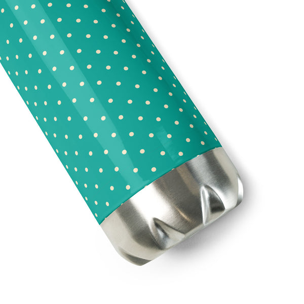 Polkadot Stainless Steel Water Bottle