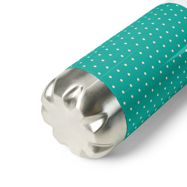 Polkadot Stainless Steel Water Bottle