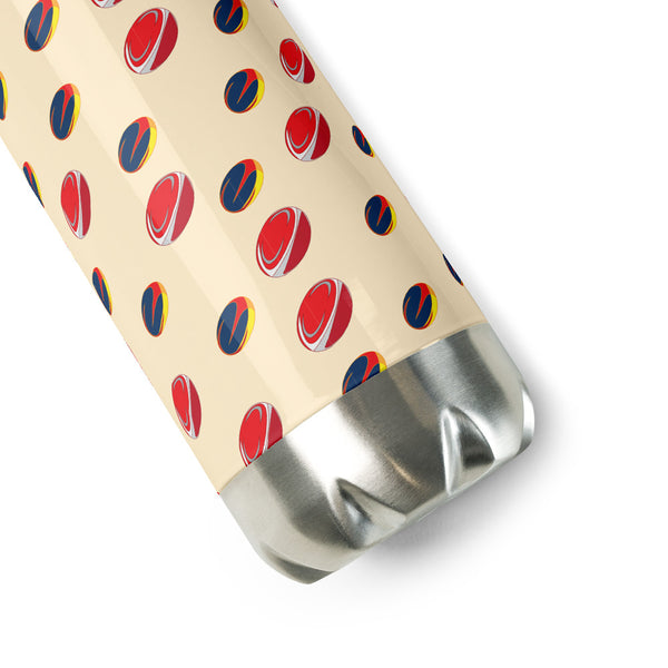 Rugby Stainless Steel Water Bottle