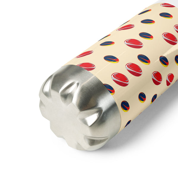 Rugby Stainless Steel Water Bottle
