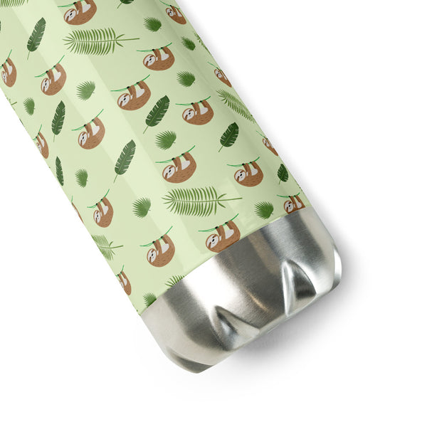 Sloth Stainless Steel Water Bottle