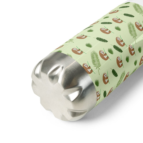Sloth Stainless Steel Water Bottle