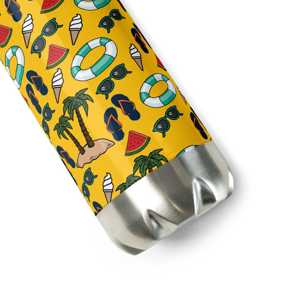 Summer Stainless Steel Water Bottle