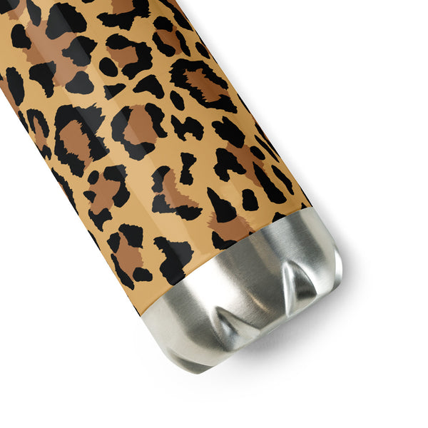 Cheetah Stainless Steel Water Bottle