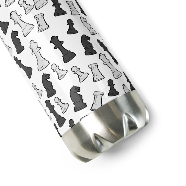 Chess Stainless Steel Water Bottle