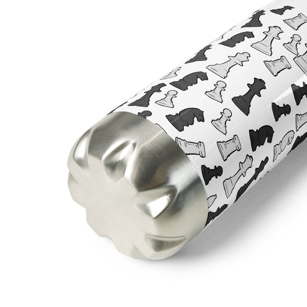 Chess Stainless Steel Water Bottle