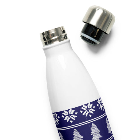 Christmas Sweater Stainless Steel Water Bottle