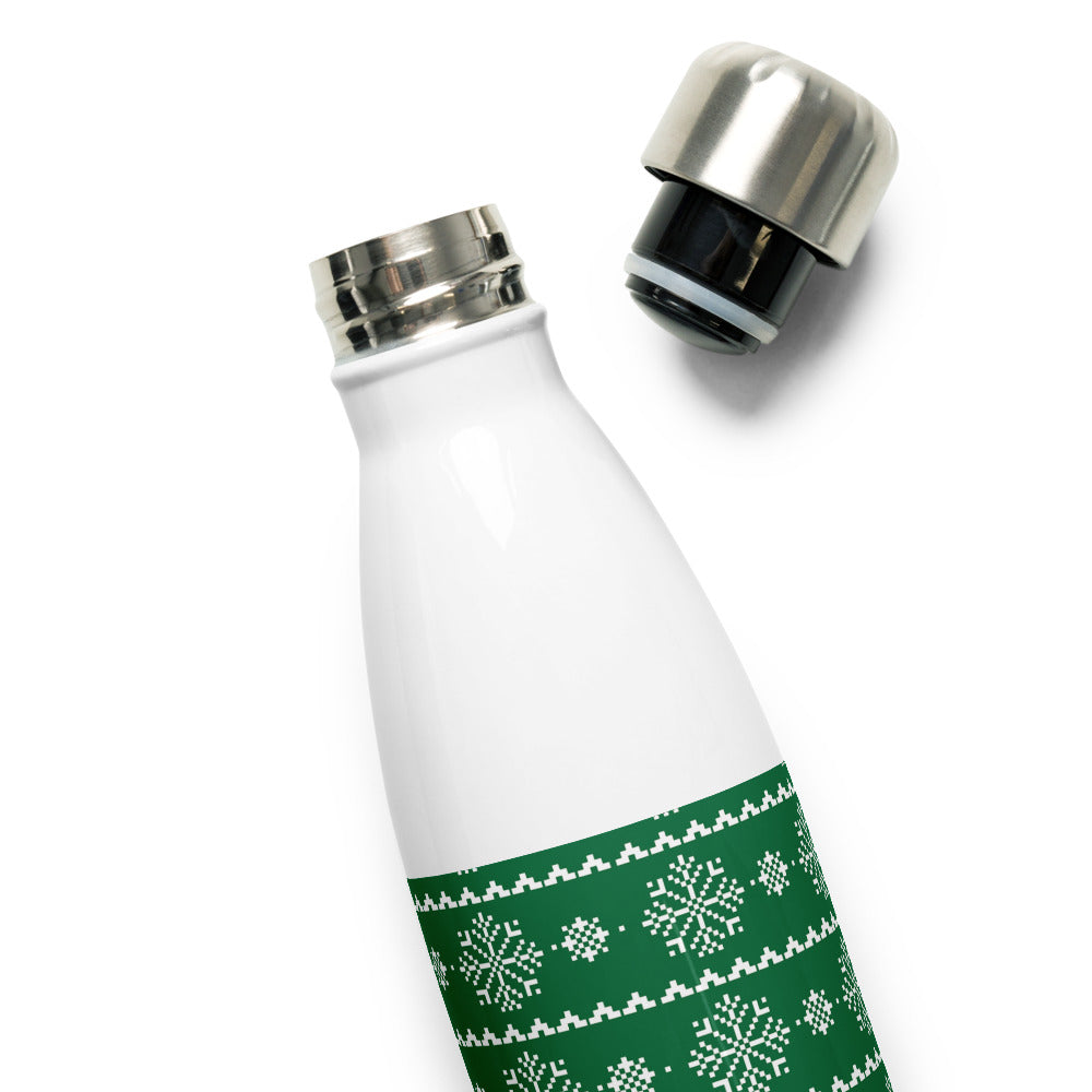 Christmas Sweater 2 Stainless Steel Water Bottle