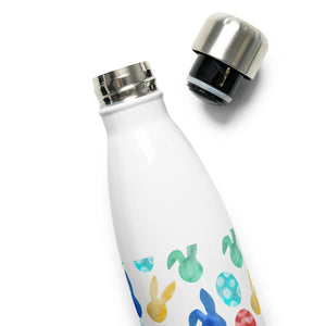 Easter Watercolor Stainless Steel Water Bottle