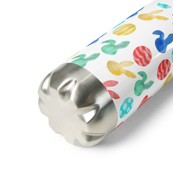 Easter Watercolor Stainless Steel Water Bottle