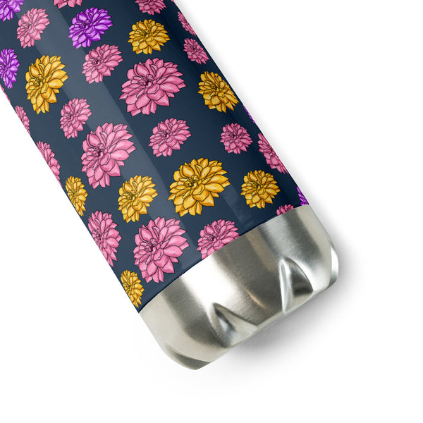 Flower Stainless Steel Water Bottle