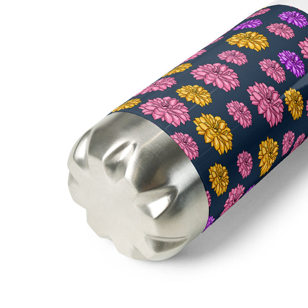 Flower Stainless Steel Water Bottle