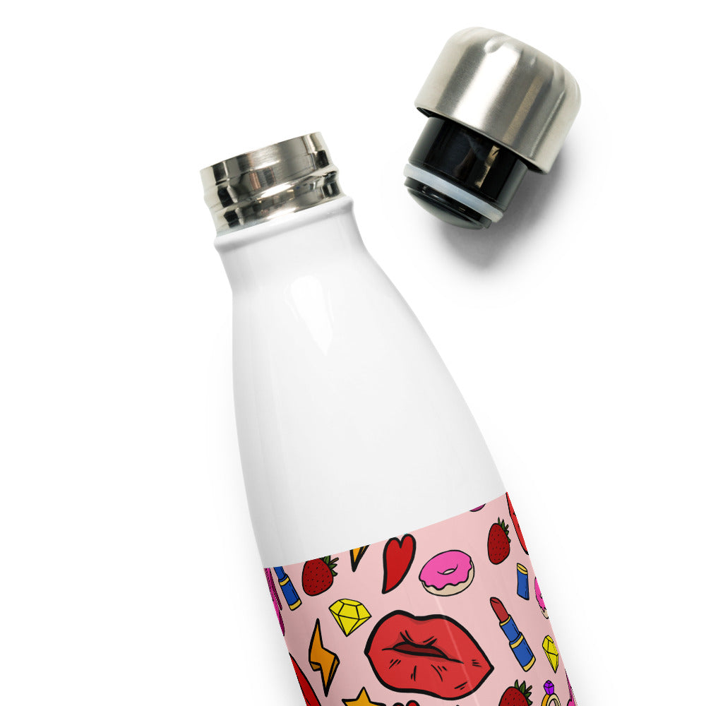 Girl Power Stainless Steel Water Bottle