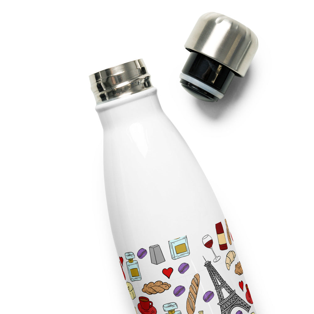 Paris Stainless Steel Water Bottle