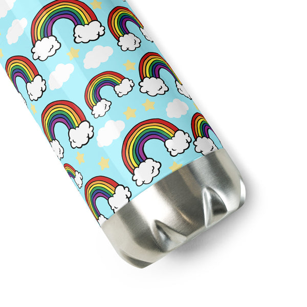 Rainbow Stainless Steel Water Bottle