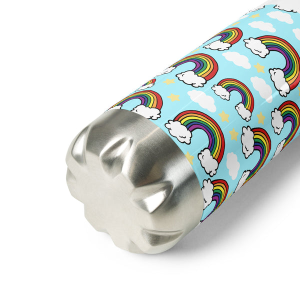 Rainbow Stainless Steel Water Bottle