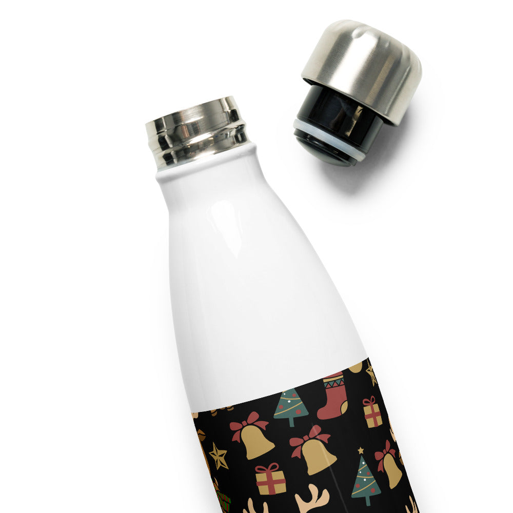 Reindeer Stainless Steel Water Bottle
