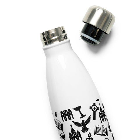 Religious Stainless Steel Water Bottle