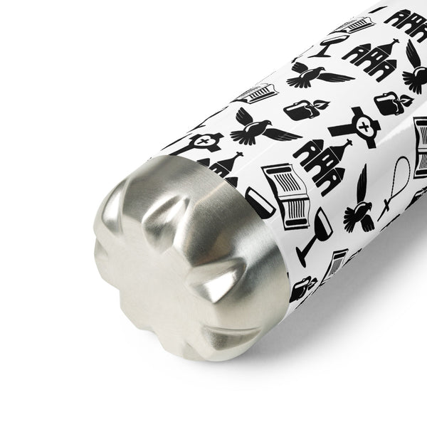 Religious Stainless Steel Water Bottle