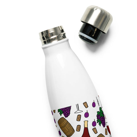 Wine Stainless Steel Water Bottle