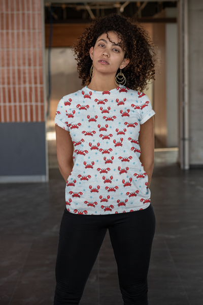 Crab Women's T-shirt - Seasonally Gifted 