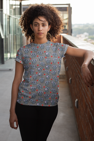 Elephant Women's T-shirt - Seasonally Gifted 