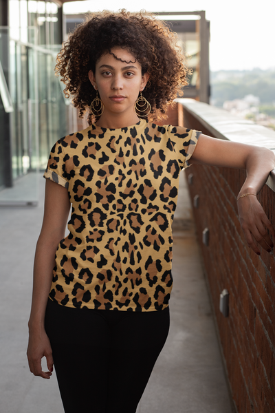 Cheetah Women's T-shirt - Seasonally Gifted 