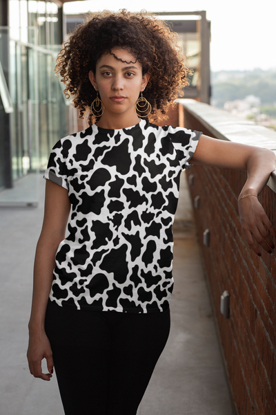 Cow Women's T-shirt - Seasonally Gifted 