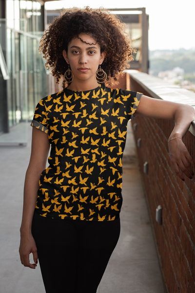 Birds Women's T-shirt - Seasonally Gifted 