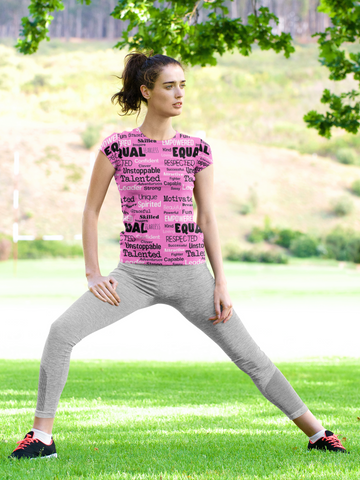 Words Pattern Women's T-shirt