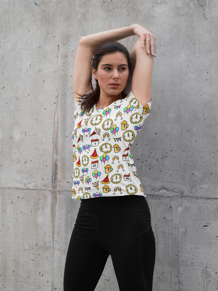 New Years Women's T-shirt - Seasonally Gifted 