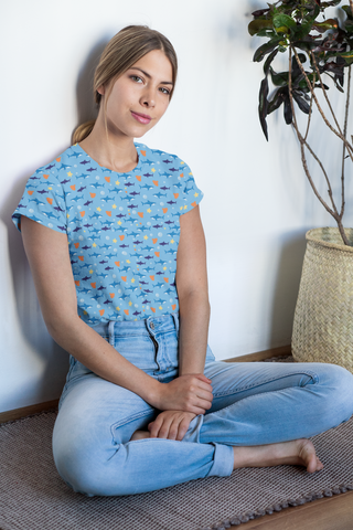 Shark Women's T-shirt - Seasonally Gifted 