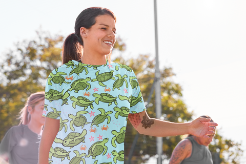 Turtle Women's T-shirt - Seasonally Gifted 