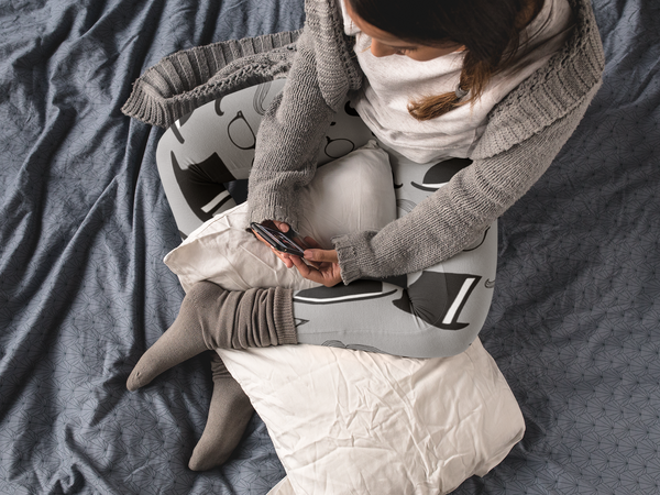 Mustache Yoga Leggings - Seasonally Gifted 