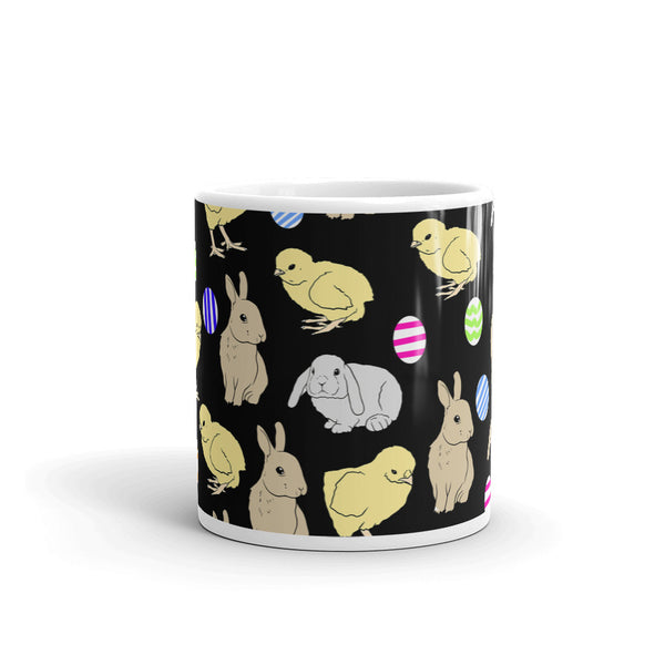 Easter White glossy mug