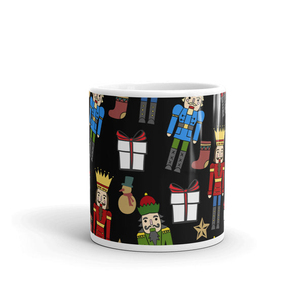 Nutcracker White glossy mug
