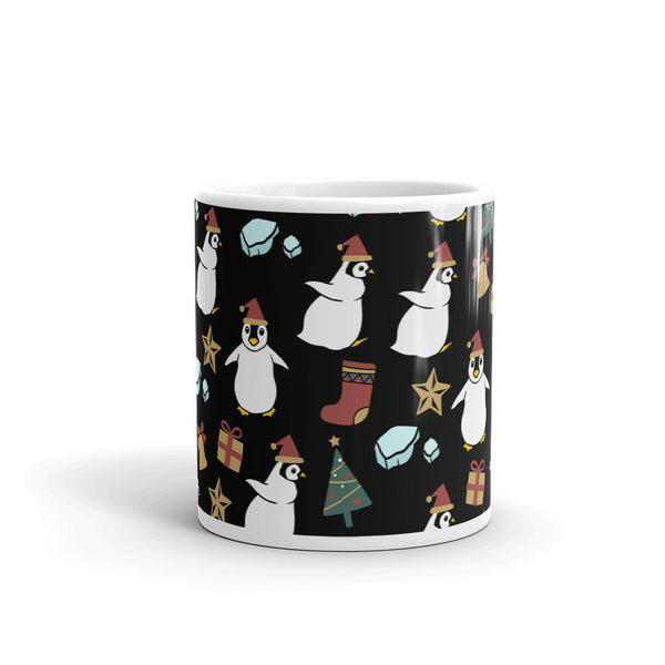 Penguin White glossy mug