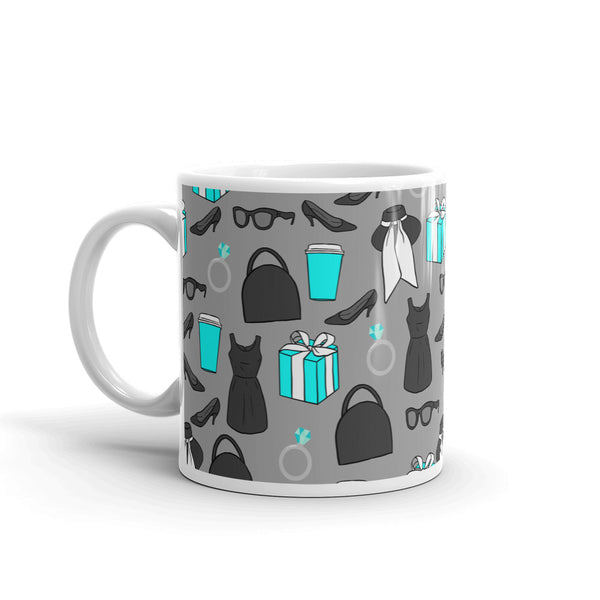Tiffany & Co White glossy mug