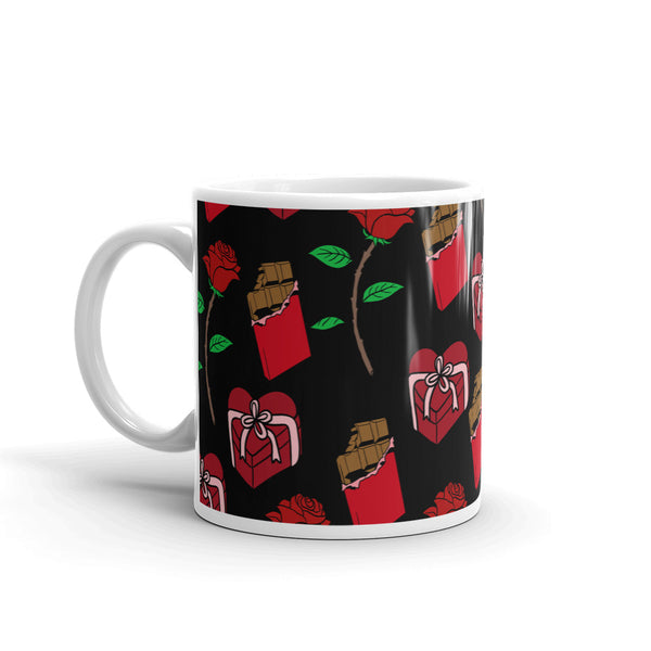 Valentine White glossy mug