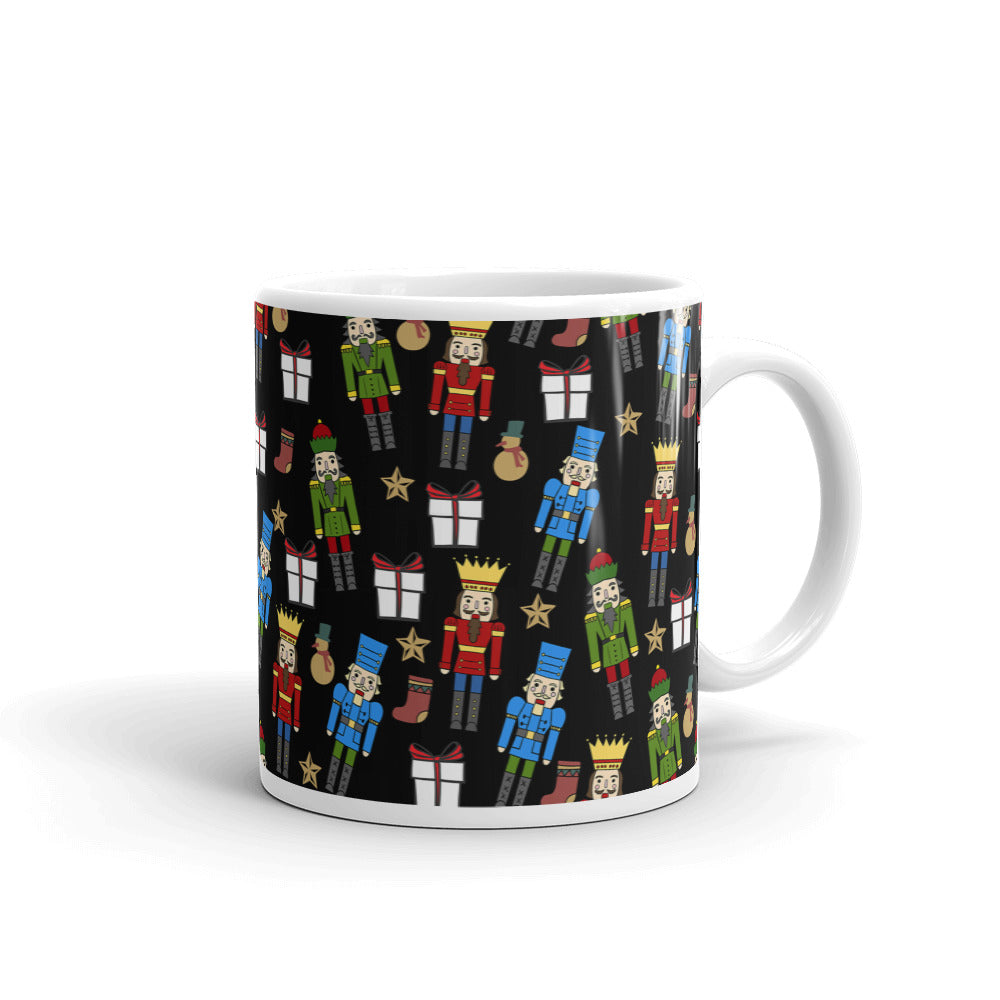 Nutcracker White glossy mug