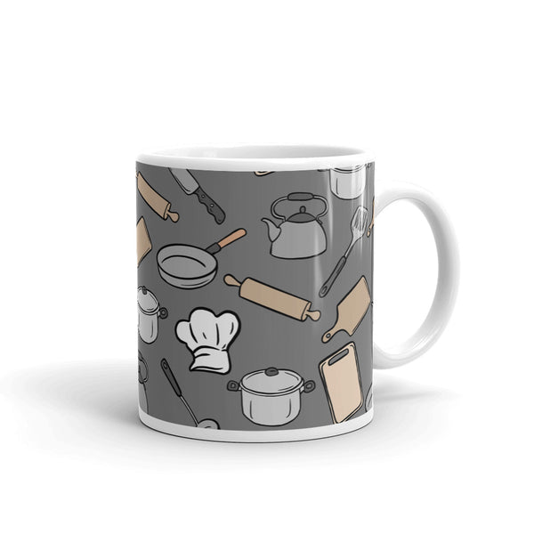 Chef White glossy mug